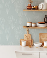 Snowdrop Floral Wallpaper